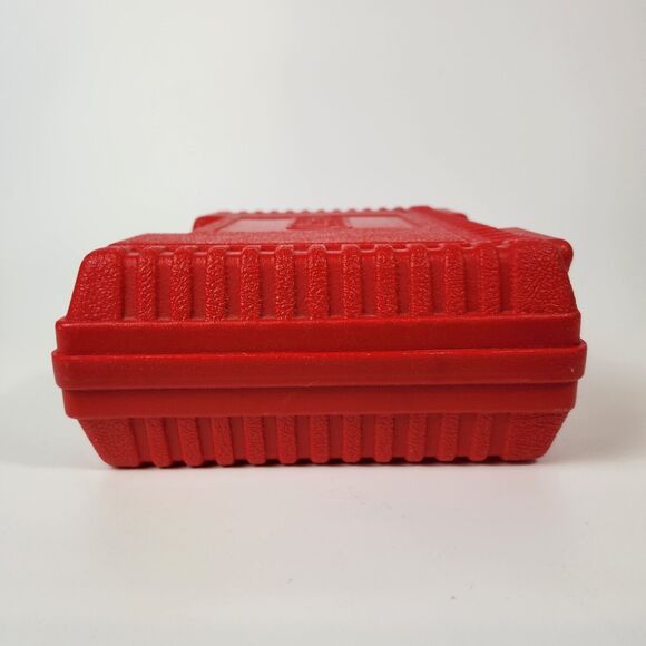 VTG 80s LEGO Storage Case Building Toys Colorful Tote Hardcase AFOL Retro Create - Picture 7 of 15